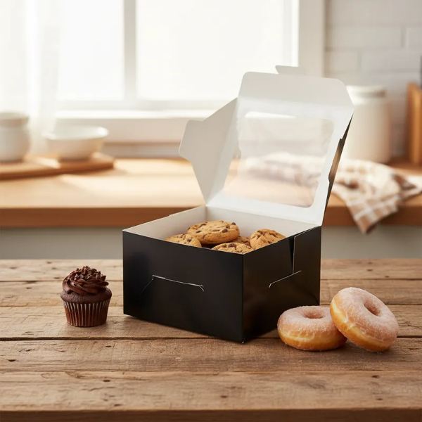 Producto - caja 17x17x10 estampado NEGRO