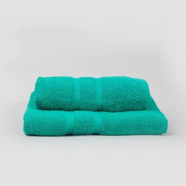 Producto - JUEGO DE TOALLA Y TOALLON LIVIANO 400 GRS FRANCO VALENTE COD 250 - 11