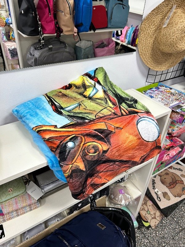 Producto - Manta 2 plazas avengers