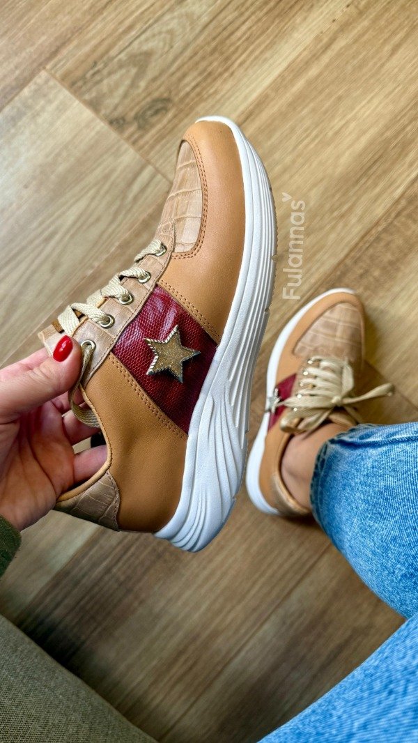 Producto - Zapas Lua suela Bordo