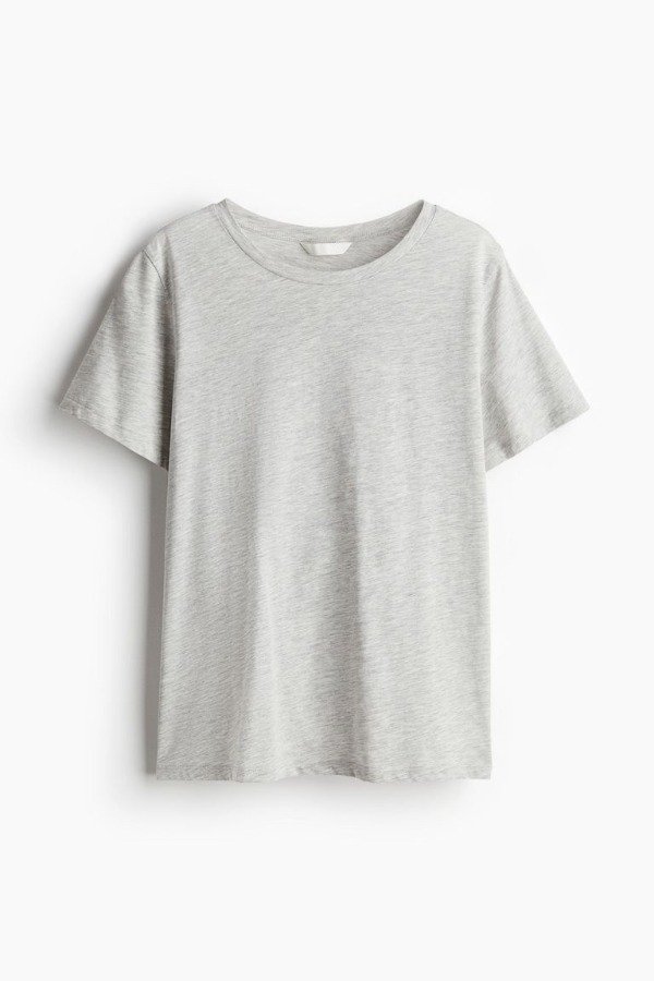 Producto - Remera HyM básica gris mujer - 0