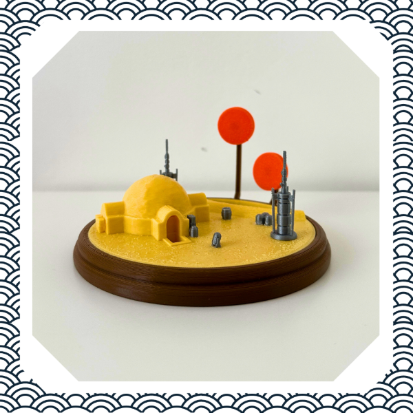 Producto - Diorama Desierto Tatooine - Escena inspirada en Star Wars