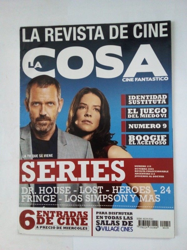 Producto - La cosa #159 - Octubre 2009 - Series Boogie el aceitoso