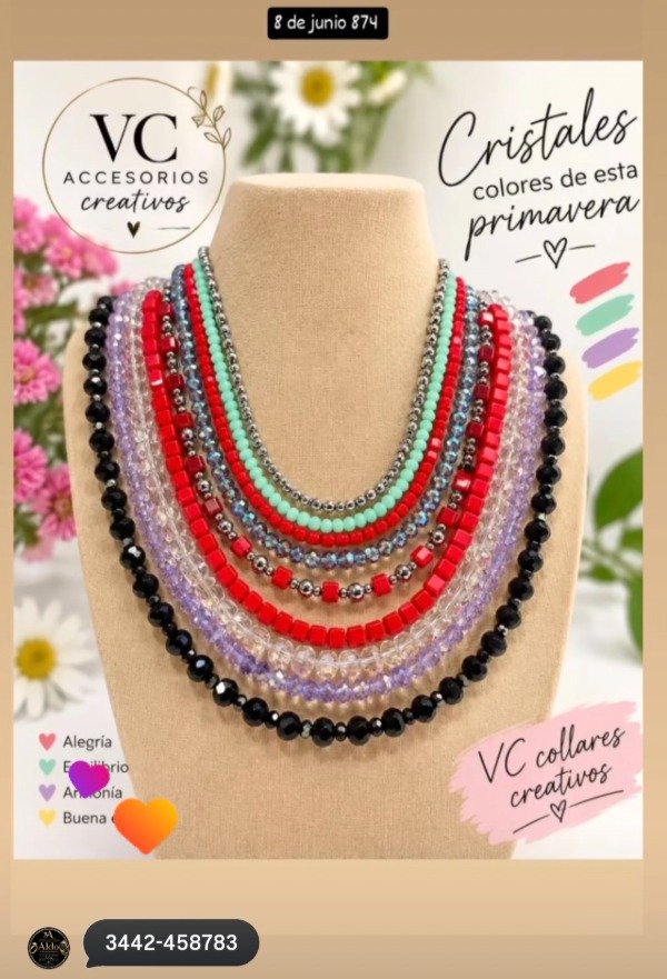 Producto - Collar de cristales