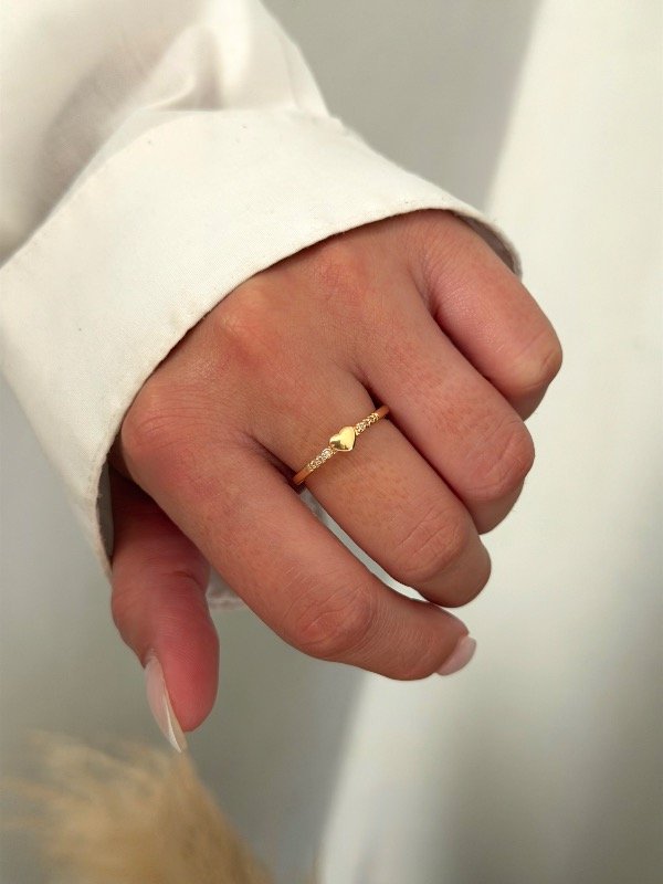Producto - Anillo dorado nix love