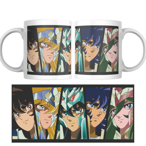 Producto - Taza - Personajes (Caballeros del zodiaco) - 0