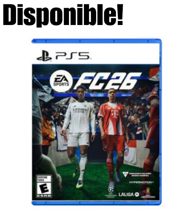 Producto - Fc 26 Juego Fisico PlayStation 5