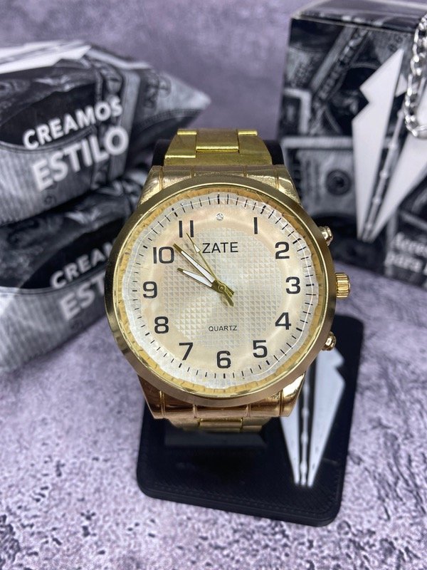 Producto - Reloj Zate dorado