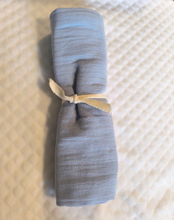 Producto - Gasa simple Celeste