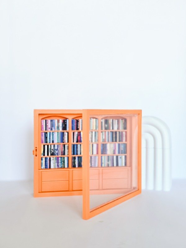 Producto - BIBLIOTECA PARA AGITAR MINIATURA - CON TAPA