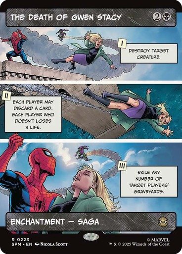 Producto - The Death of Gwen Stacy (Borderless)