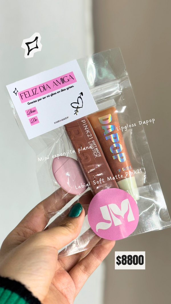 Producto - Esponjita y Gloss