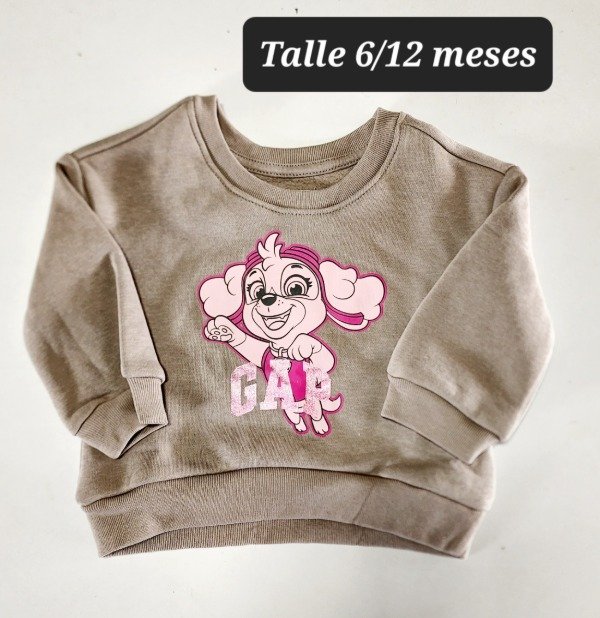 Producto - Buzo con friza gap talle 6/12 meses paw patrol