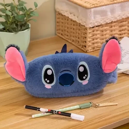 Producto - Cartucheras peluche kawaii Stitch 22x10 cm