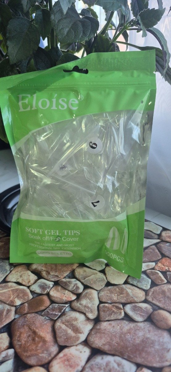 Producto - Tips  soft Eloise stileto long  x500