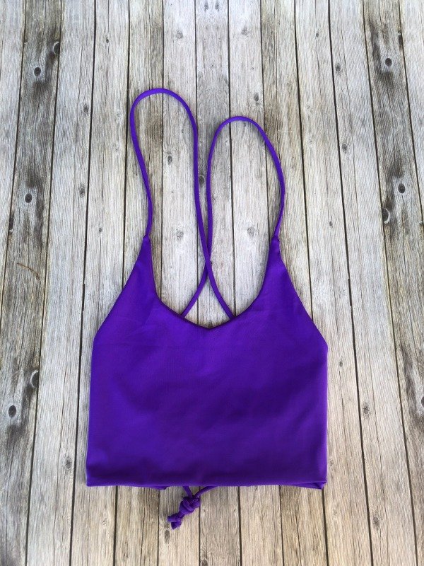 Top regulables violeta azulado — imagen 4