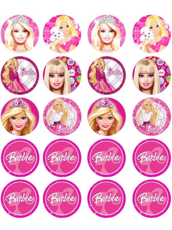 Producto - LAMINA BARBIE 23