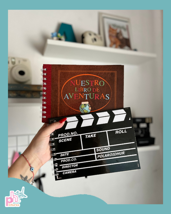 Producto - promo mini book diseño a elección + 20 fotos + 15 stickers - 8