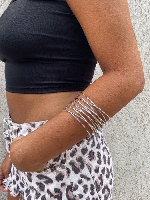 Producto - Brazalete Dubai Plateado