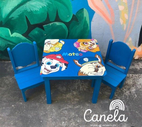 Producto - Mesas tapa fija + 2 sillas - 15