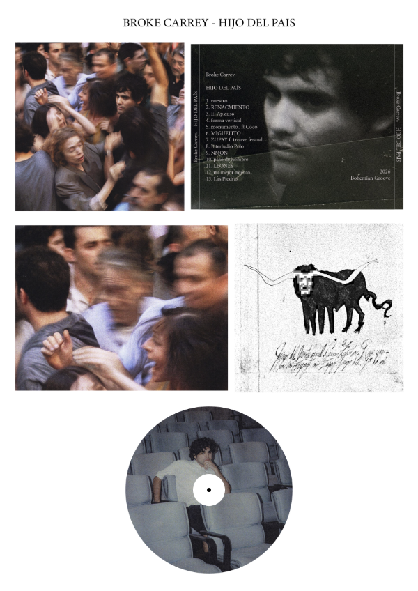 Producto - Broke Carrey "HIJO DEL PAÍS" CD Custom