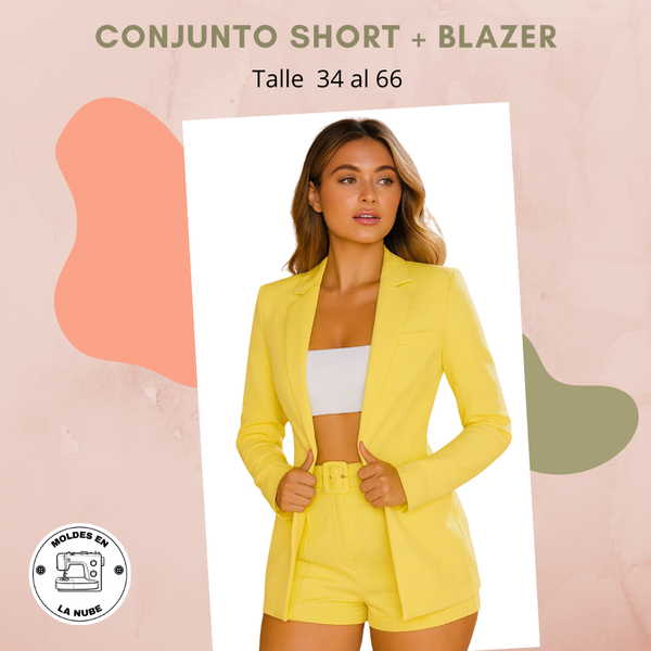 Producto - Conjunto Corto + Blazer