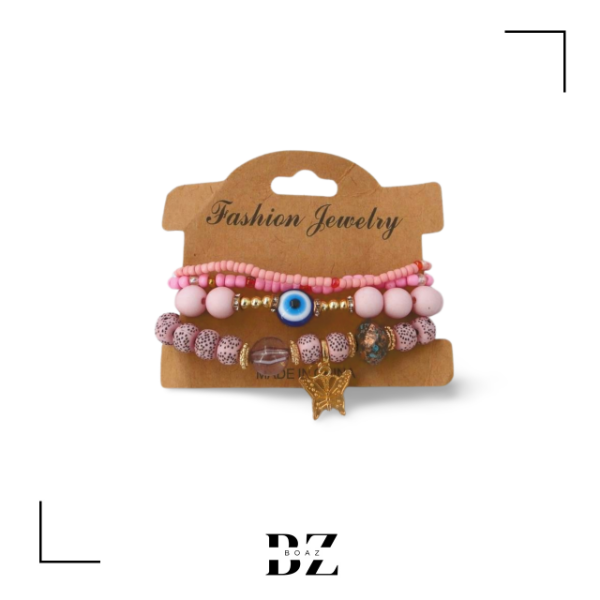 Producto - PULSERA VARIAS X 5 PCS EN CARD - 2080-5