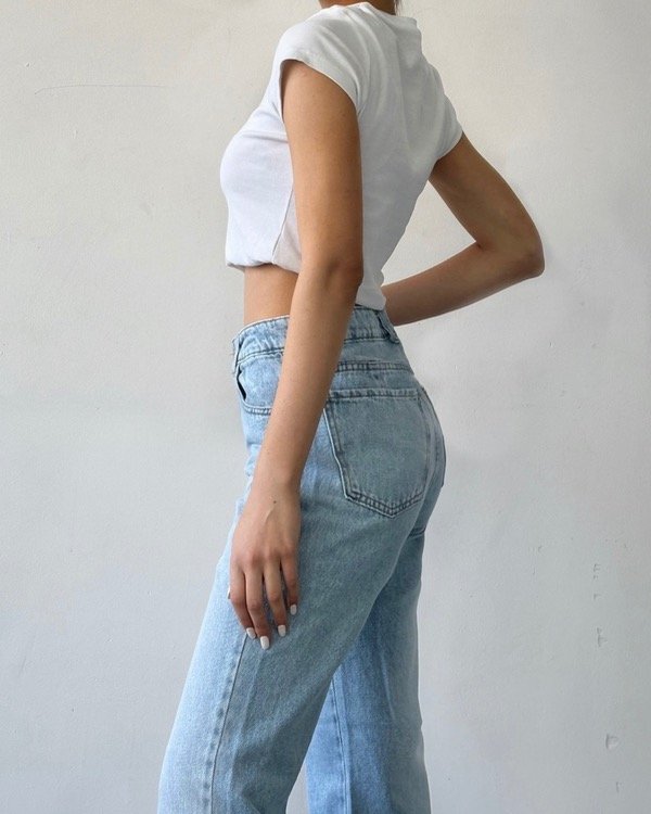 Producto - Wide leg celeste