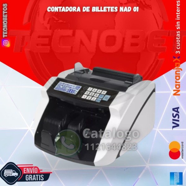 Producto - CONTADORA DE BILLETES NAD-01