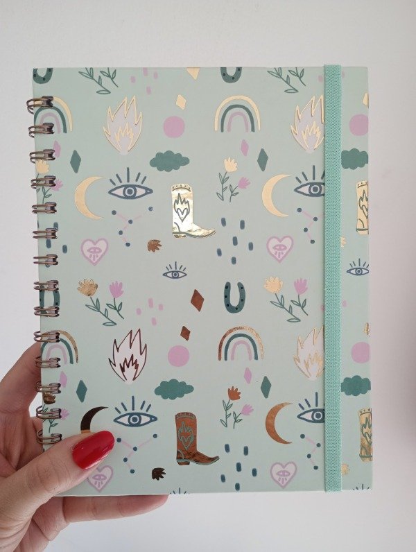 Producto - Cuaderno Botas. Hojas rayadas