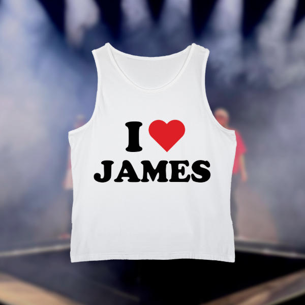 Tank top i love james