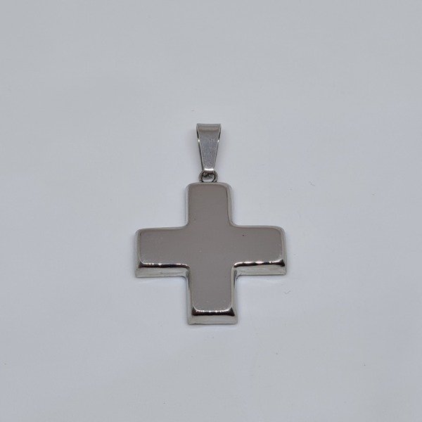 Producto - Dije cruz mediano acero