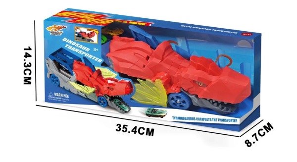 Producto - Tiranosaurio lanza autos - G3