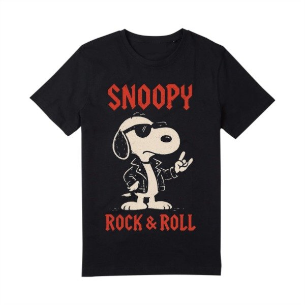 Producto - Remera Rock Snoopy Heavy metal