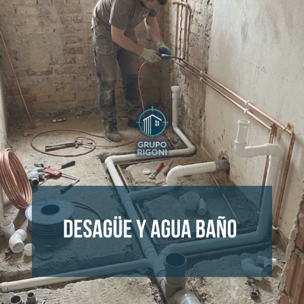 Producto - DESAGUE Y AGUA BAÑO-Valor por unidad