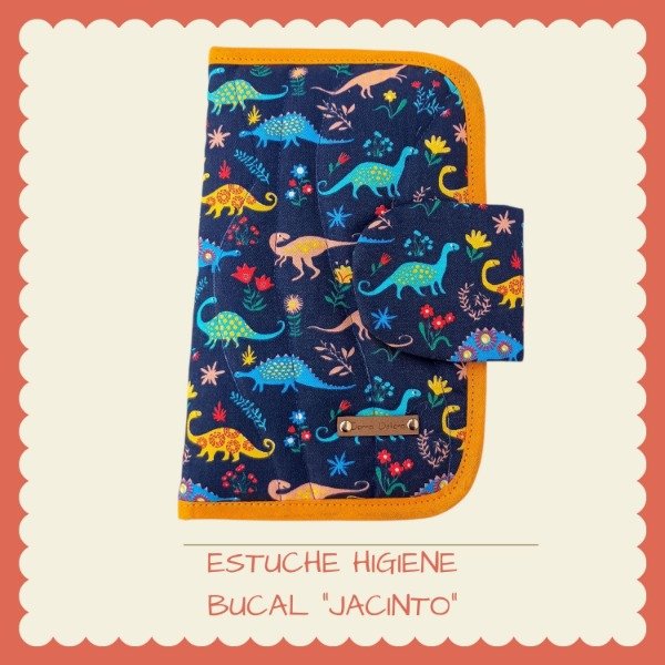 Producto - Neceser de Higiene Bucal - Modelo "Jacinto" Dinosaurios