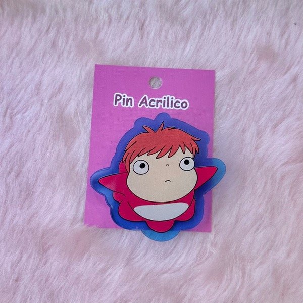 Producto - Pin Acrílico Ponyo