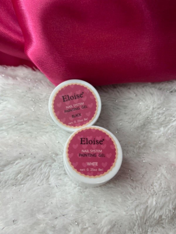 Producto - Gel Paint negro/blanco