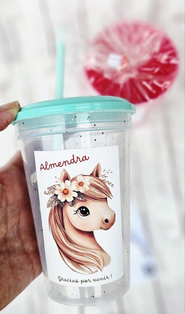 Producto - Vaso con glitter - 4