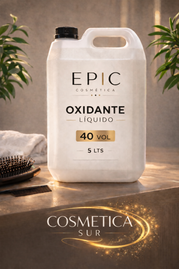 Producto - Oxidante líquido epic de 40 vol x 5 LTS