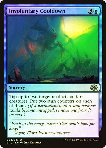 Producto - Involuntary Cooldown Foil  The Brothers' War