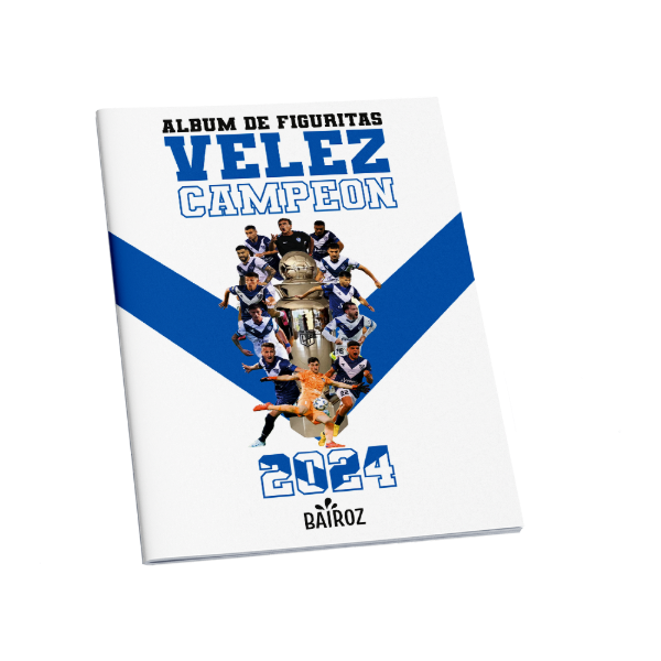 Producto - Album De Figuritas Velez Sarsfield Campeon 2024