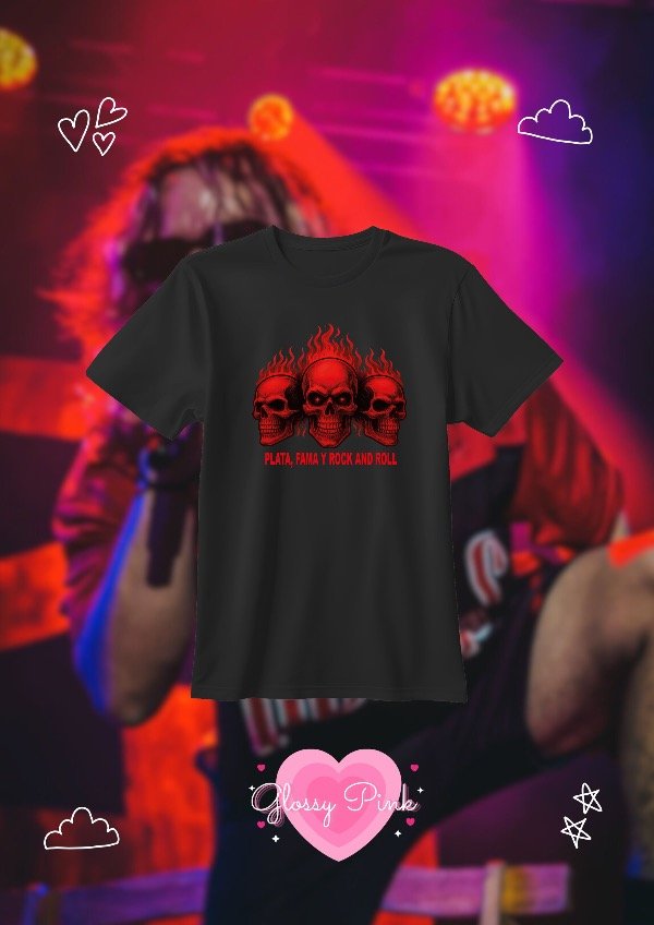 Producto - Remera Erbake Calavera - DTF