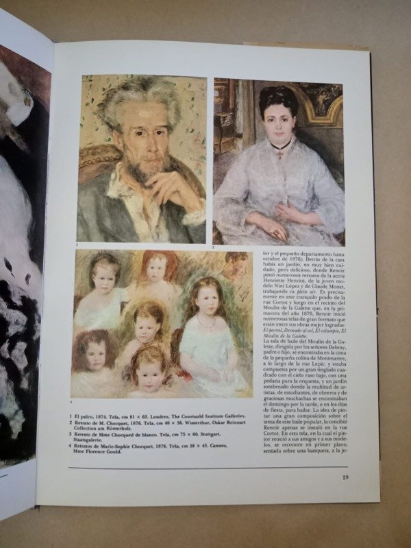 Producto - Los impresionistas Renoir - F. Daulte - Viscontea 1975 Tapa dura - 4