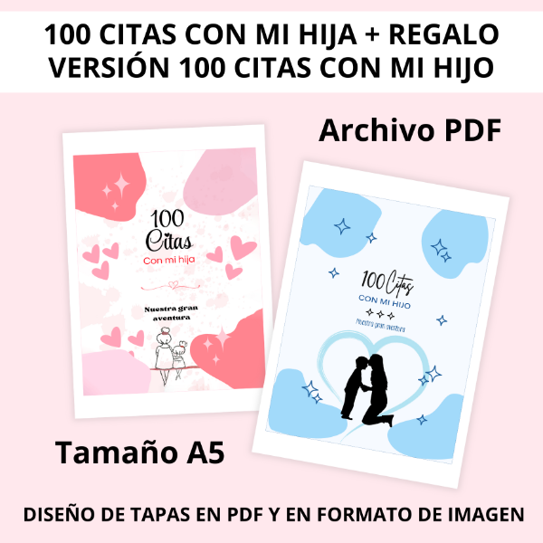 Producto - Imprimible 100 Citas con mi Hija + Regalo