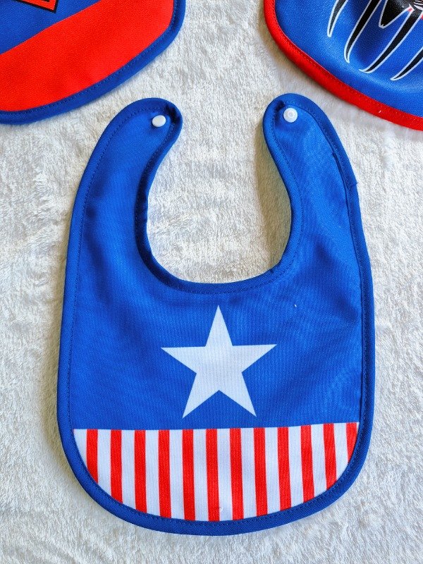 Producto - Babero personaje Capitán América