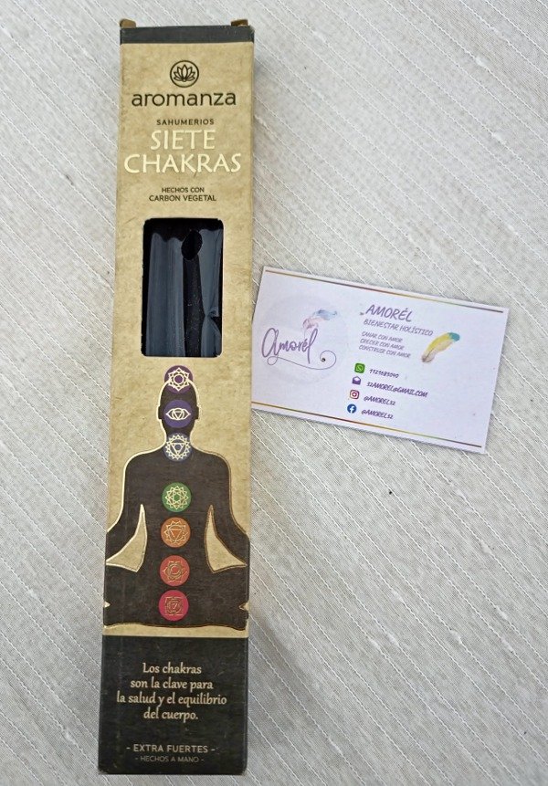 Producto - Sahumerios 7 Chakras Aromanza