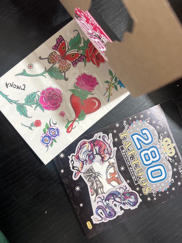 Producto - Planchas de tattos chica