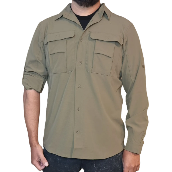 Producto - Camisa Trekking Elt 3722 Beige Claro