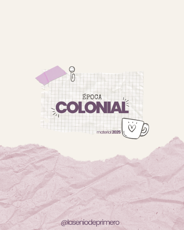 Producto - SECUENCIA ÉPOCA COLONIAL